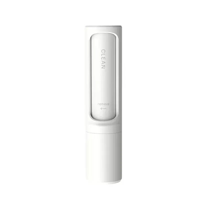 White reusable pet hair remover brush — actual supplier variant